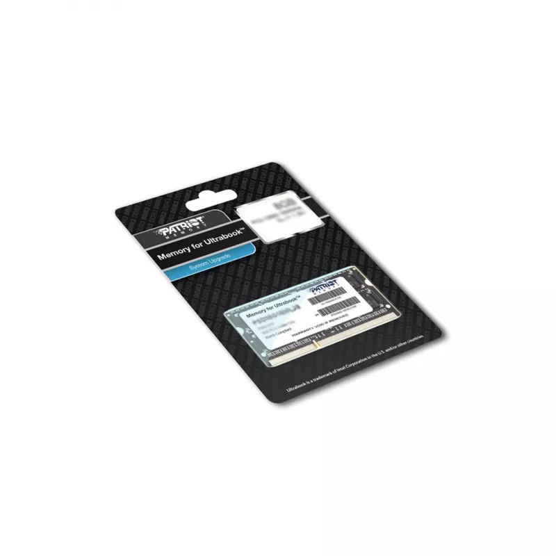Laptop memory PATRIOT 8GB DDR3 1600MHz 204-pin SO-DIMM 1.35V