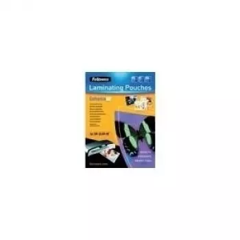 Laminating Pouch Fellowes A4 Pre-Punched 80 Micron