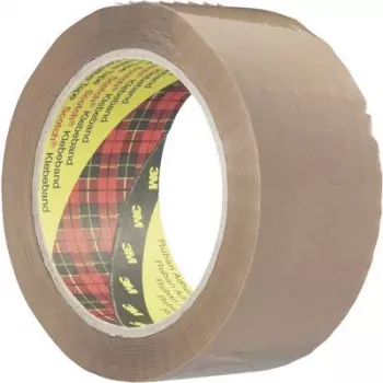 Packaging tape 3M KT-0000-2277-4, transparent, 66 m × 50 mm, bi-axial