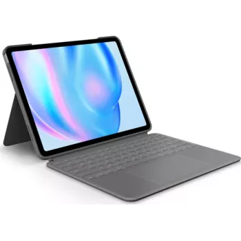 Logitech Combo Touch - Keyboard and folio case - with trackpad - backlit - Apple Smart connector - Q