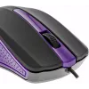USB wired mouse, 3 buttons, rubberized surface