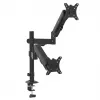 Maclean 2 monitor mount, gas spring, 17-32, 2-10kg, black, MC-136