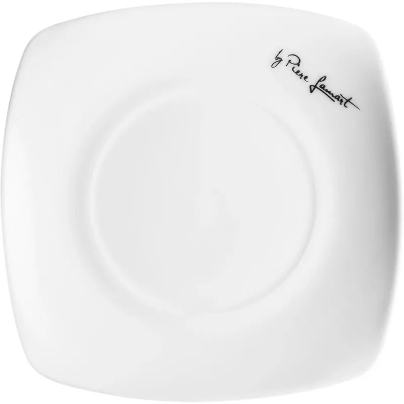 Tableware set LAMART LT9002 — 6 pcs porcelain plates: 2×25cm, 2×20cm, 2×17cm, white