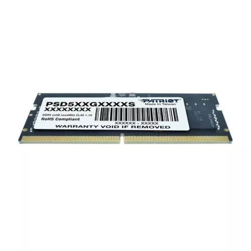 Desktop/Server Memory PATRIOT DDR5 8 GB 5600 MT/s 288-pin UDIMM 1.1V On-Die ECC