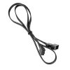 Cable 4-pin to 4-pin 0.6 m black, No name ZUAD-772