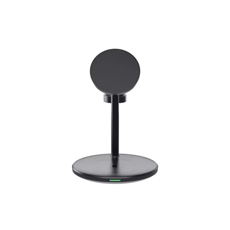 Green Cell MSST-GC-3IN1-B mobile device charger Headphones, Headset, Smartphone, Smartwatch Black Wireless charging Auto