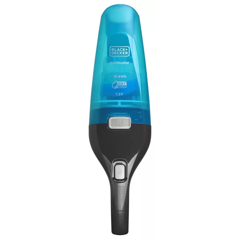 Handheld vacuum Black & Decker WDC215WA — dry 0.385 L, 7.2 V Li-Ion, 14 AW suction, 10 min runtime