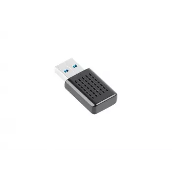 Wireless USB Network Adapter LANBERG NC-1200-WI, WLAN USB 2.0, 2x internal antennas 2 dBi, up to 5000 Mbit/s