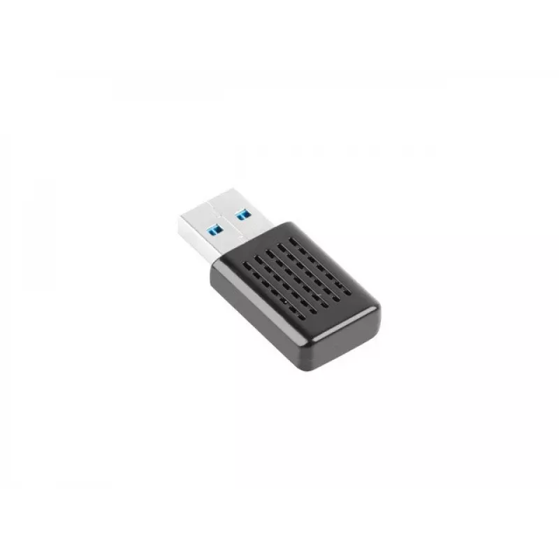 Wireless USB Network Adapter LANBERG NC-1200-WI, WLAN USB 2.0, 2x internal antennas 2 dBi, up to 5000 Mbit/s