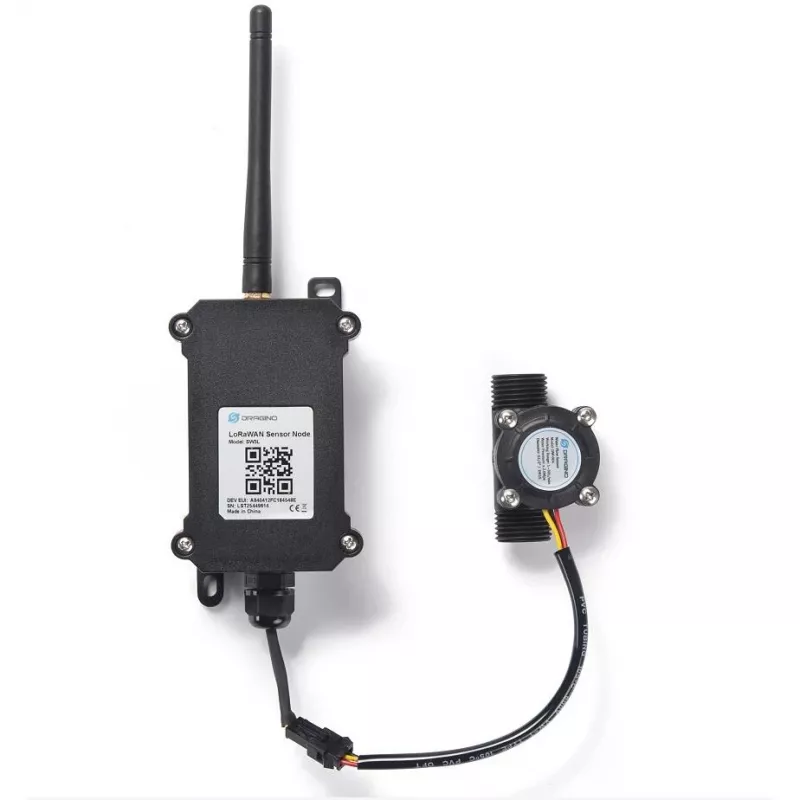 Water flow meter DRAGINO SW3L-EU868 G1/2 DN15 — LoRaWAN, G1/2 connection, DN15