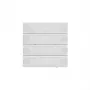 Wall-mounted KNX touch sensor Gira Tastsensor 4 Komfort TS4 ws 5004003, 4-button, white