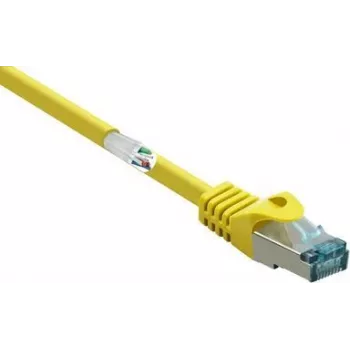 RF-5088652 RJ45 Network Cable Patch Cable CAT 6a S/FTP 5.00 m Yellow Flame-Retardant 1 pc(s) (RF-5088652)