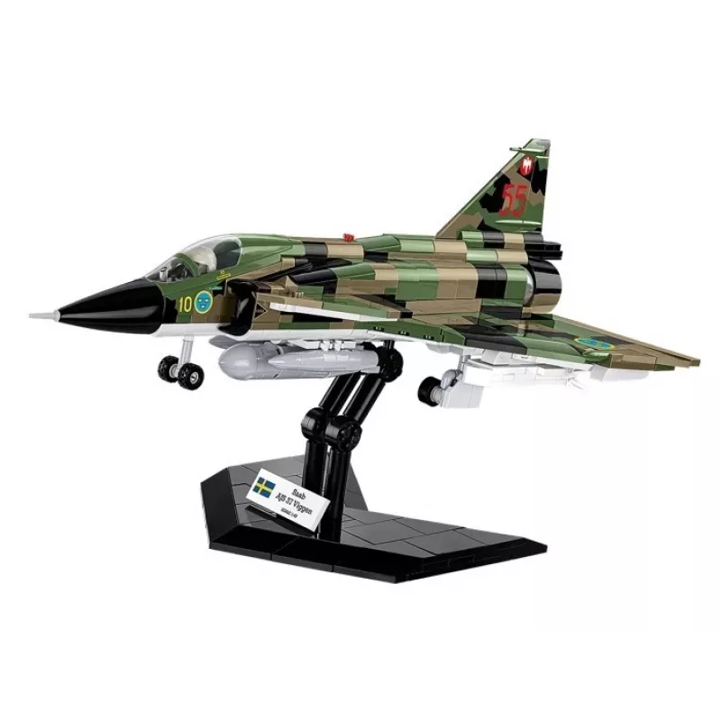 Construction set Cobi Blocks Saab AJS 3 Viggen 911 pcs. model kit, 911 pieces