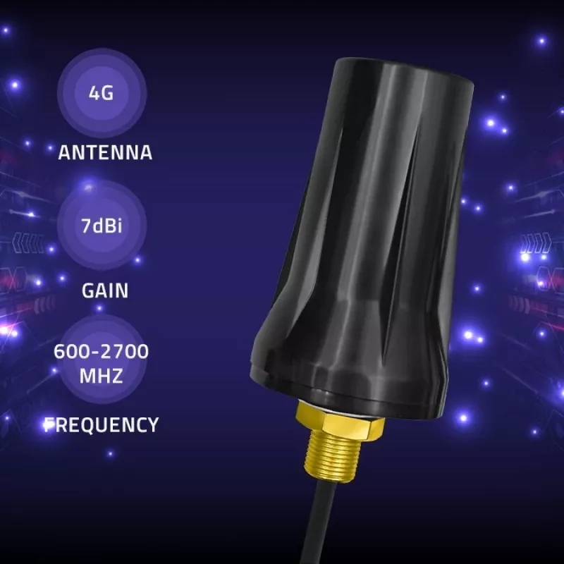 4G LTE Dual antenna 7dBi Omnidirectional,outdoor