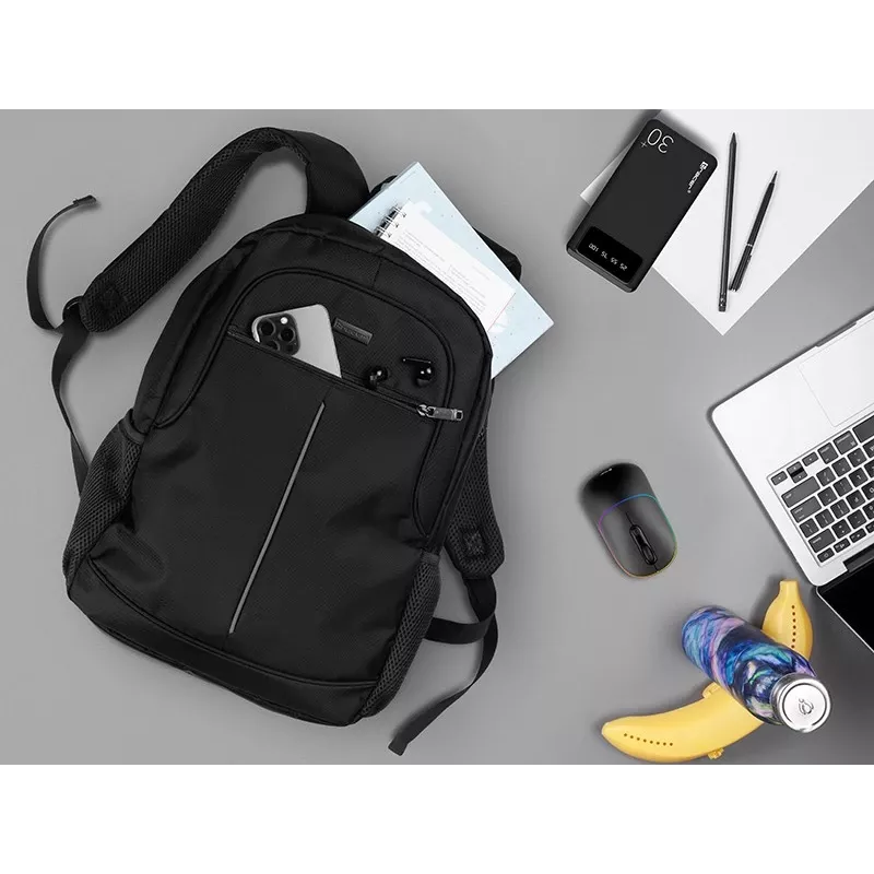 Laptop Backpack 15,6 Tracer City Carrier Black