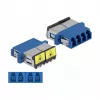Optical Fiber Coupler DeLOCK 86903 LC Quad female to LC Quad female Single-mode blue