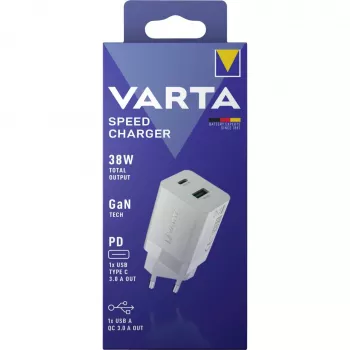 Indoor Charger Varta 57955 101 111 Universal White AC Fast Charging
