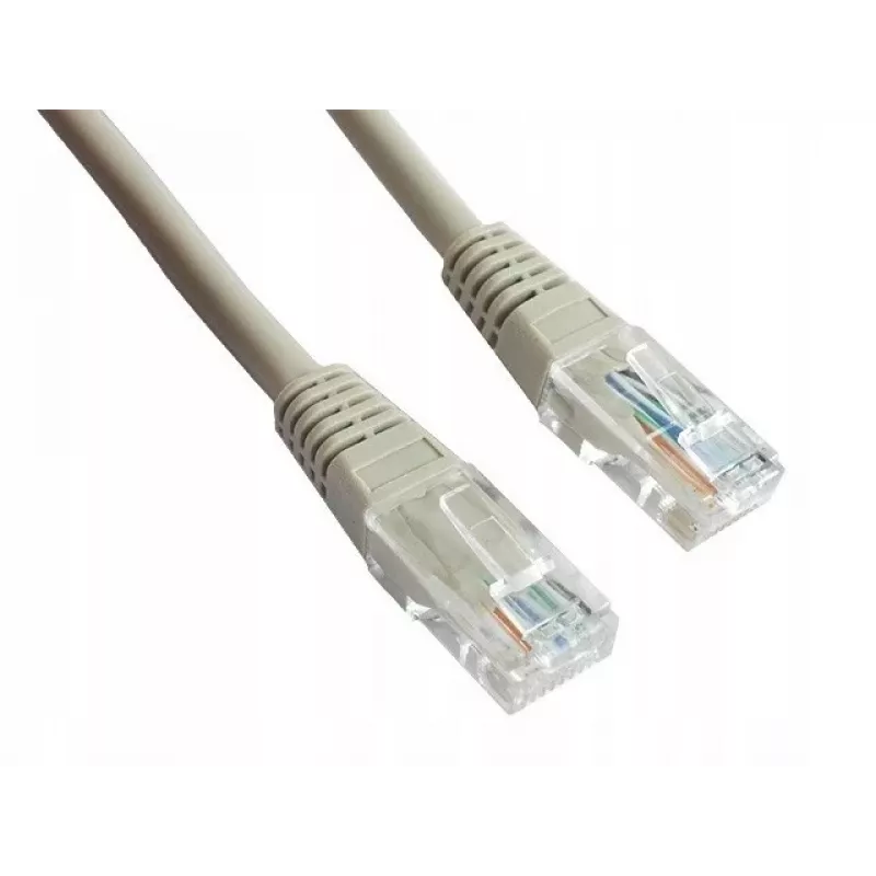 Network cable LANBERG Cat6 RJ-45 to RJ-45 2 m F/UTP, CCA conductor, grey