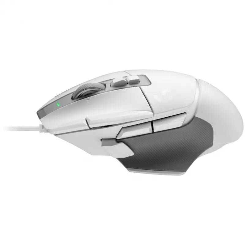Gaming Mouse Bundle Logitech G G502 X with G240 Hard Gaming Mouse Pad — Right-hand, Optical 25600 DPI, USB Type-A, 13 Buttons, White