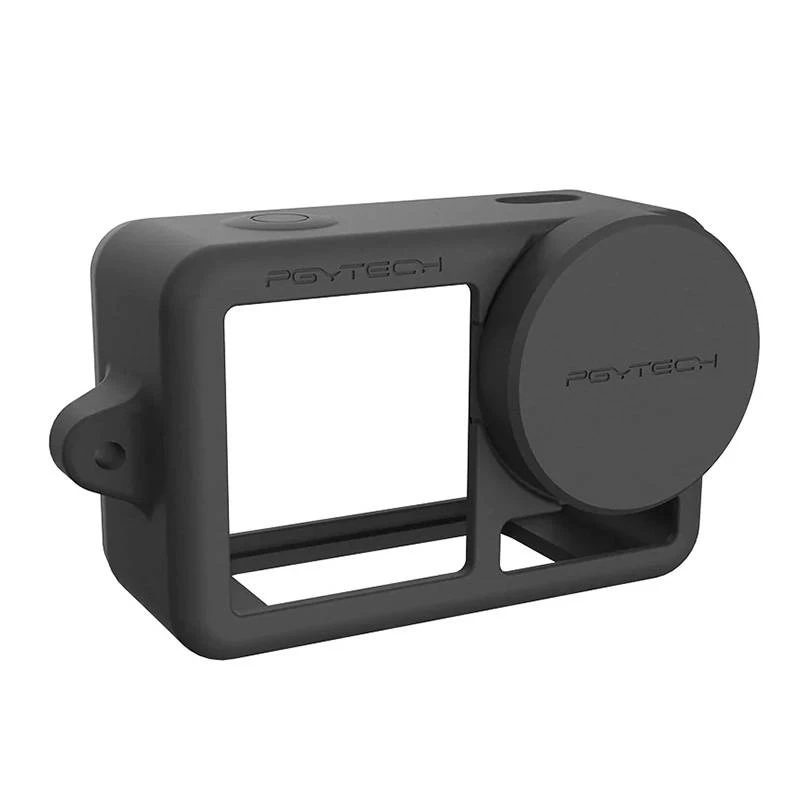 Camera Case PGYTECH OSMO ACTION 3 Silicone Rubber Case Black