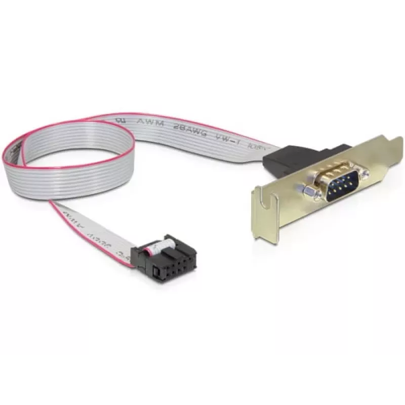 Serial Cable DeLOCK 89300 0.4m DB9 Grey