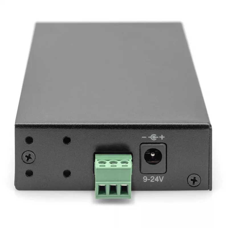 DIGITUS USB-Hub 4-Port 3.0->4xA3.0 industrial line black