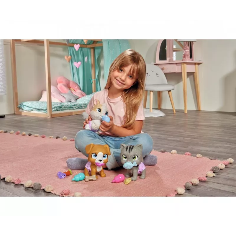 Plush toy SIMBA Pamper Petz Rabbit (Diaper Gang) model 105953052, soft stuffed animal