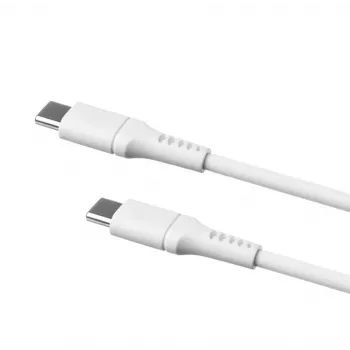 USB-C to USB-C fixed cable FIXED FIXDLS-CC2-WH, 2 m, 60 W