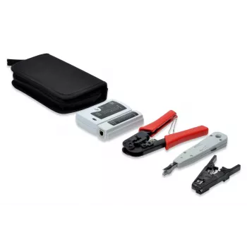 Digitus DN-94022 Network Tool Kit for CAT 5e CAT 6 CAT 7 Installations