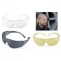 Safety glasses 3M SecureFit SF201AS — clear lens, wraparound protective eyewear, lightweight fit
