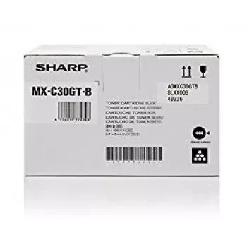Toner Cartridge Sharp MX-C30GTB 3000 pages Black