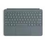 Portable wireless keyboard Microsoft Surface EP2-32735 QWERTZ German Bluetooth Blue for Surface Pro 12 inch