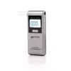 Alcohol tester ORO‑MED X12 PRO SILVER — contactless breathalyzer, range 0–4 g/L, LCD, AAA batteries