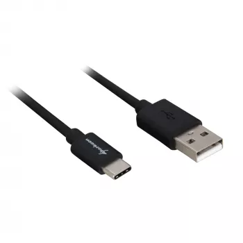USB 2.0 A to USB-C Cable Adapter Sharkoon 0.5 m, black