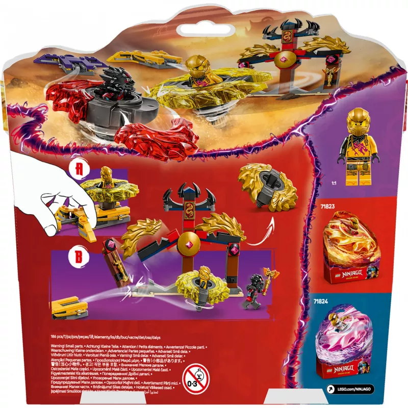 LEGO NINJAGO 71826 Dragon Spinjitzu Battle Pack