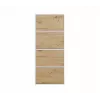 ALMA CHEST OF DRAWERS WHITE/ARTISAN OAK