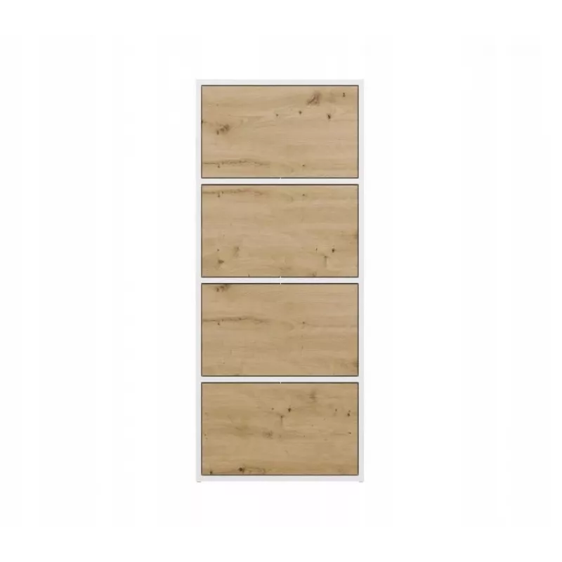 ALMA CHEST OF DRAWERS WHITE/ARTISAN OAK