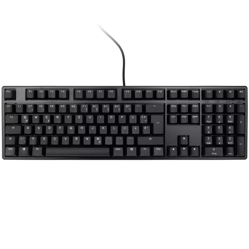 Ducky Origin Phantom Black keyboard Universal USB QWERTZ German