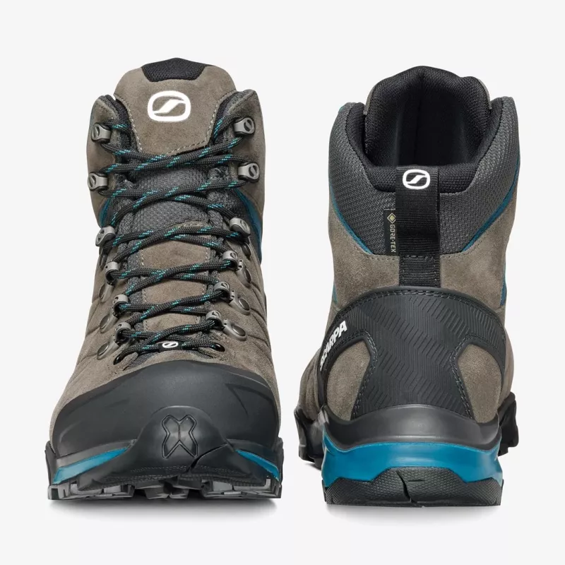 Hiking Boots Scarpa ZG TRK GTX Titanium Blue 625 g