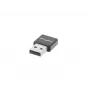 USB wireless network adapter LANBERG NC-0300-WI, 2x internal antennas 2 dBi, USB 2.0, up to 2400 Mbit/s, black