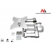 Wall mount MACLEAN MC-503A S for 23 inch–42 inch screens, tilt ±20°, VESA 75×75–200×200, 30 kg, silver