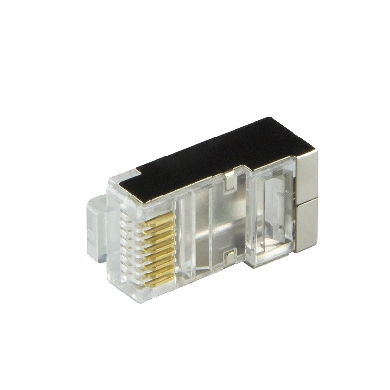 Plug Connector CAT.6 RJ45 100pcs, orange