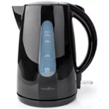 Nedis KAWK130EBK - 1,7 l - 2200 W - Black - Plastic - Water Level Indicator - wireless (KAWK130EBK)