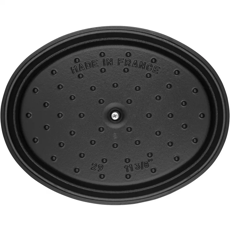 Roasting Pan Staub 40509-509-0 12 L Cast Iron Black