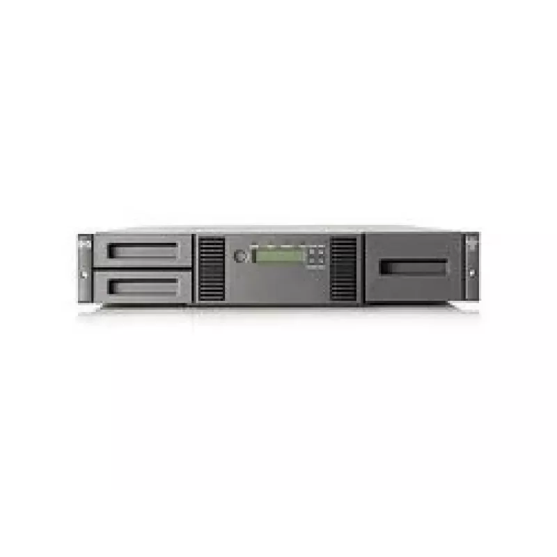 Hewlett Packard Enterprise HPE StorageWorks MSL2024 - Tape Library - LTO Ultrium - maximum number of drives: 2 - Rack - rack-mountable - 2U - barcode reader - for ProLiant DL120