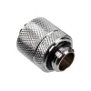 Alphacool HF Connector straight G1/4 inch AG to 13/10mm - chrome Silver