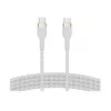 Belkin BOOSTCHARGE PRO Flex USB Cable 1 m USB 2.0 USB C White (CAB011BT1MWH)
