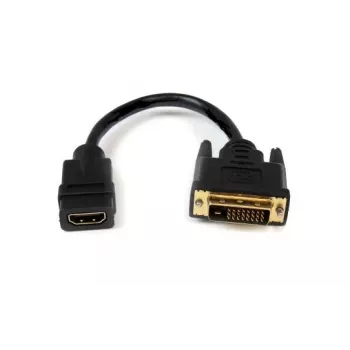 DVI to HDMI adapter Garbot 31.20.9001 — 15 cm cable, black