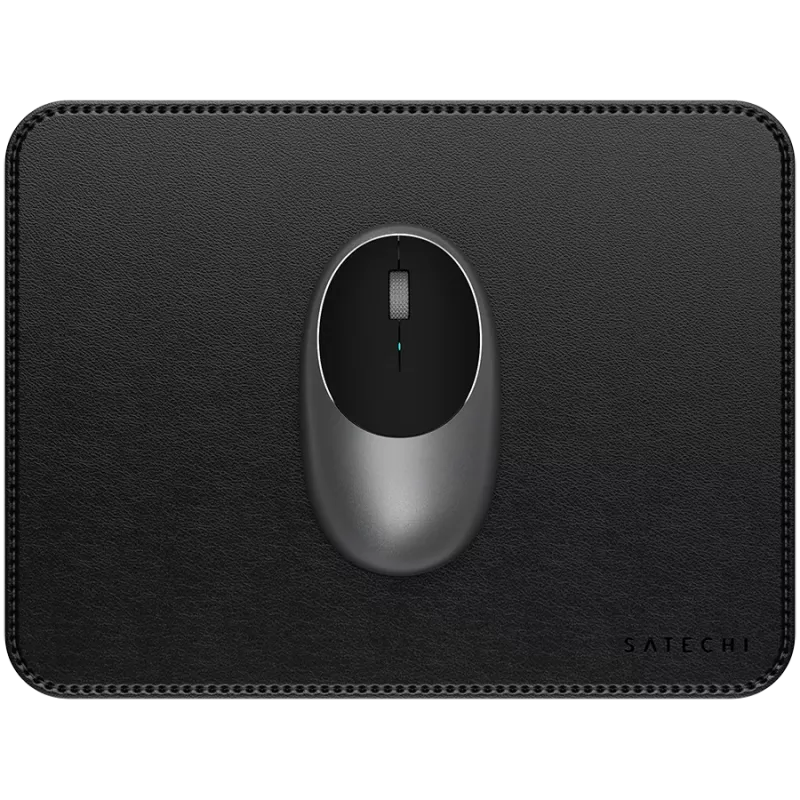 Satechi Premium Mouse Pad - Vegan Leather Mouse Pad (Black)