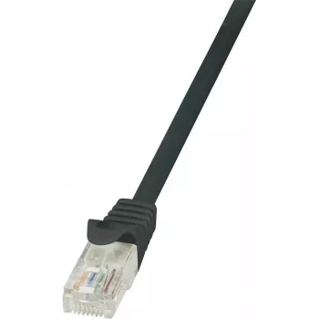Networking Cable LogiLink Cat.6 U/UTP RJ-45 10m Black